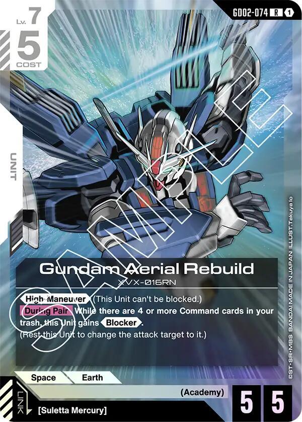 Gundam Aerial Rebuild card image