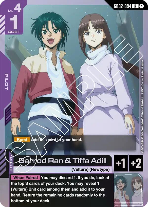 Garrod Ran & Tiffa Adill card image