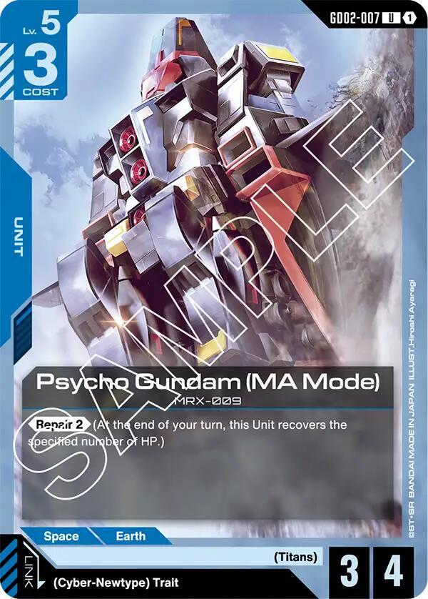Psycho Gundam (MA Mode) card image
