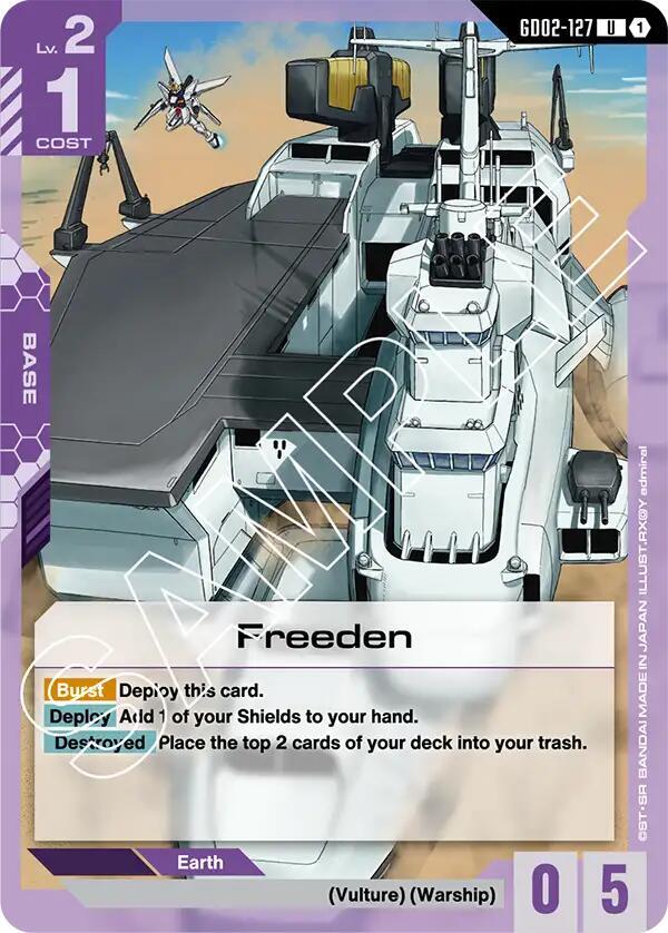 Freeden card image