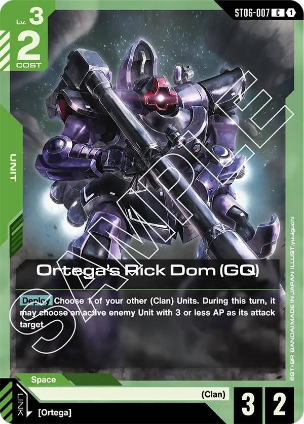 Ortega's Rick Dom (GQ) card image