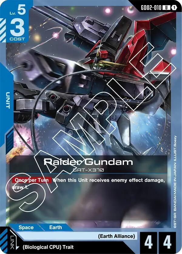 Raider Gundam card image