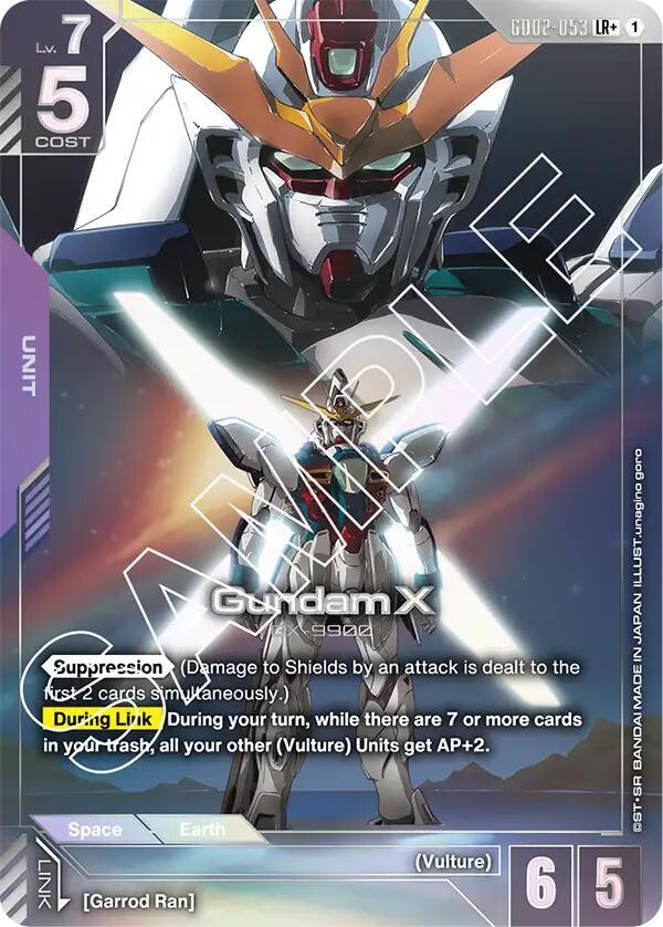 Gundam X (LR+) card image