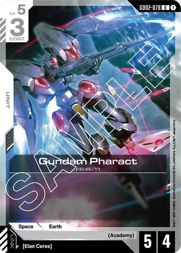 Gundam Pharact card image