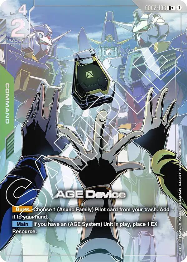 AGE Device (R+) card image