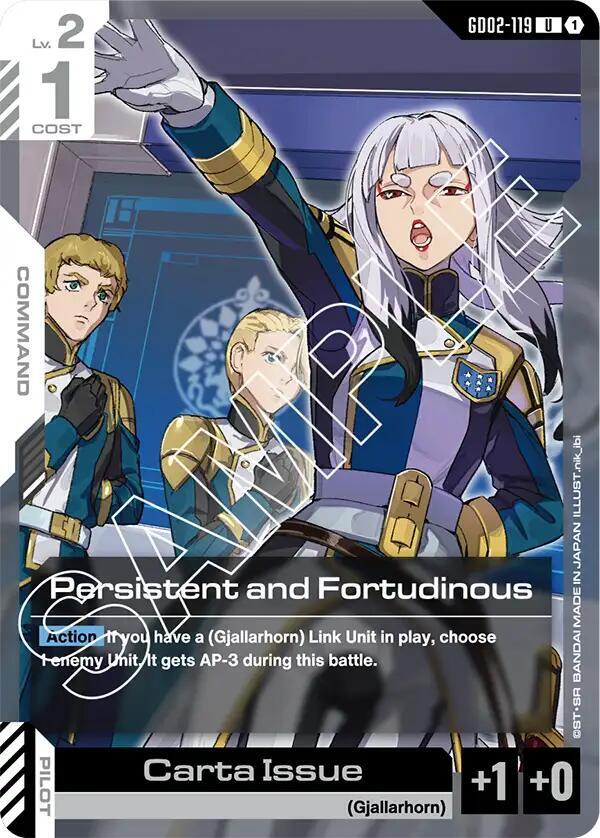 Persistent and Fortudinous card image