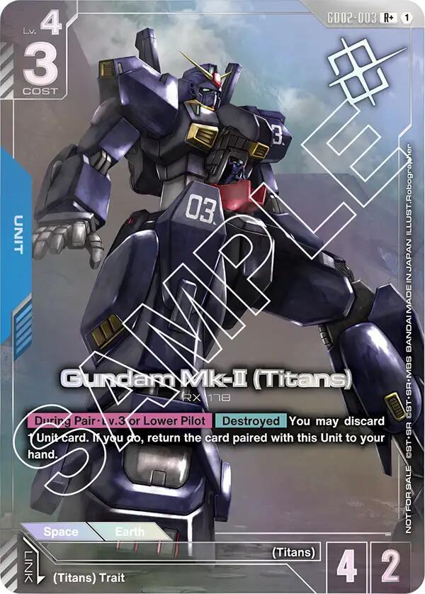 Gundam Mk-II (Titans) (Store Tournament Winner Pack 02) card image
