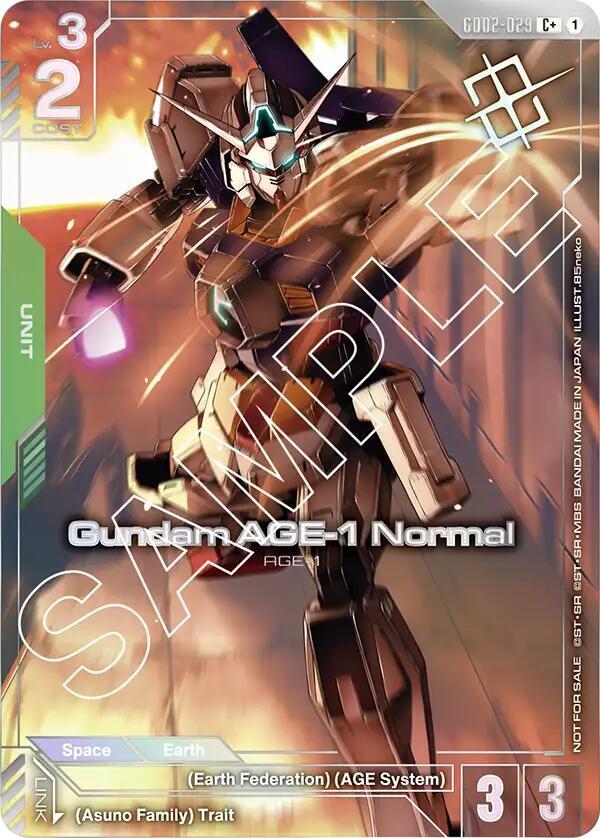 Gundam AGE-1 Normal (Store Tournament Winner Pack 02) card image