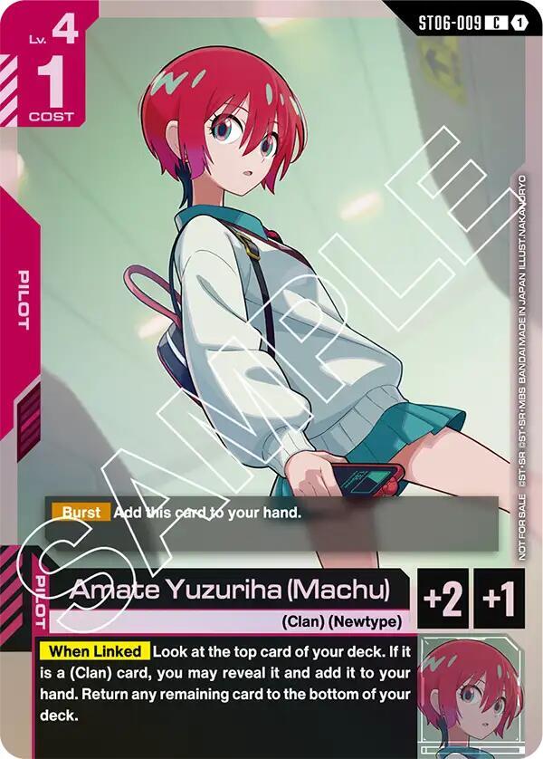 Amate Yuzuriha (Machu) (ST06 Release Event) card image