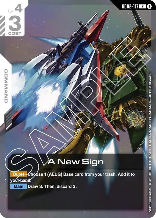 A New Sign (Newtype Challenge 2025 Mission 2) card image