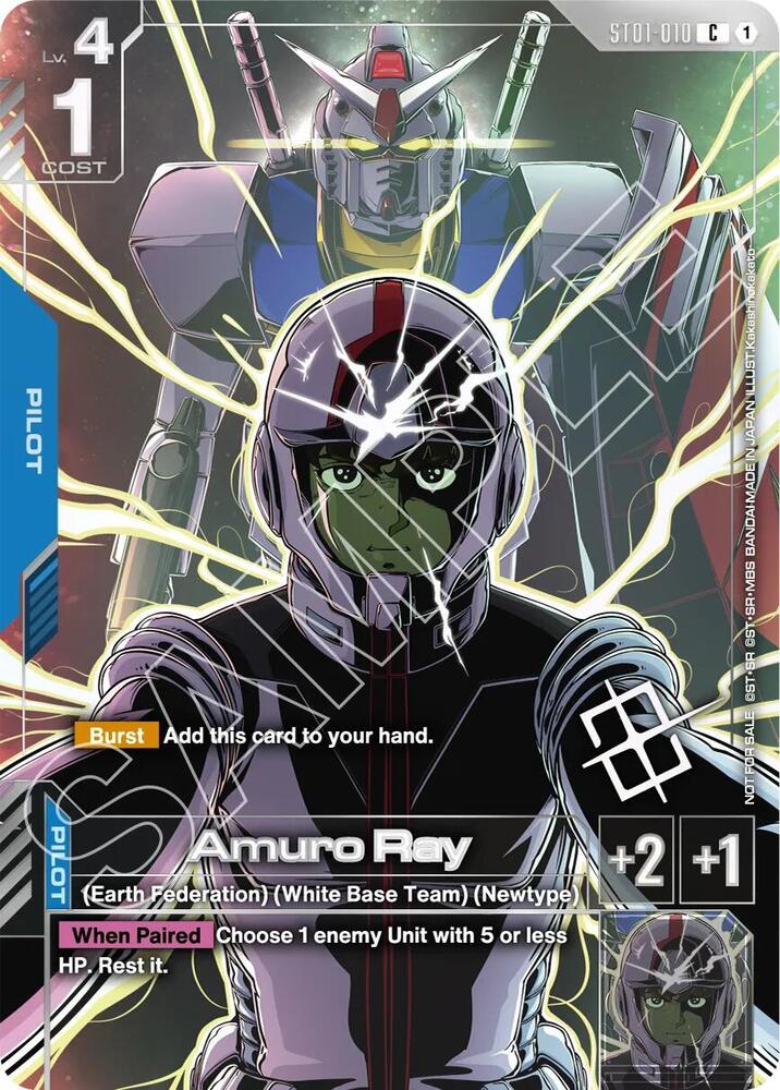 Amuro Ray (Regional Championship) card image