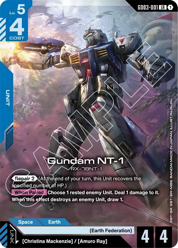 Gundam NT-1 card image