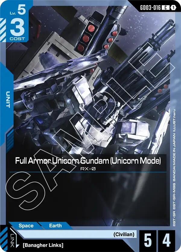 Full Armor Unicorn Gundam (Unicorn Mode) card image