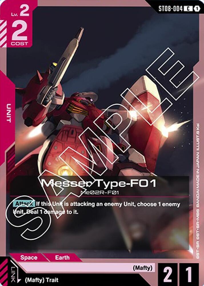 Messer Type-F01 card image
