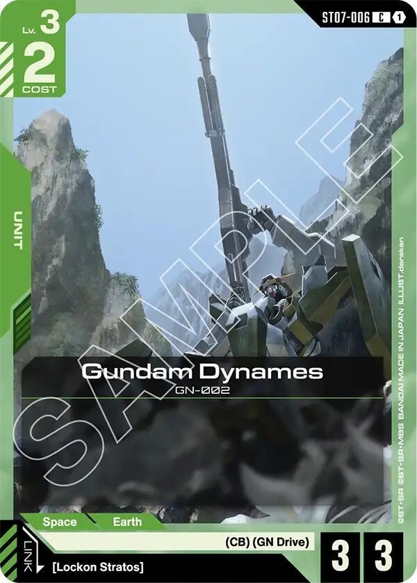 Gundam Dynames (ST07-006) card image