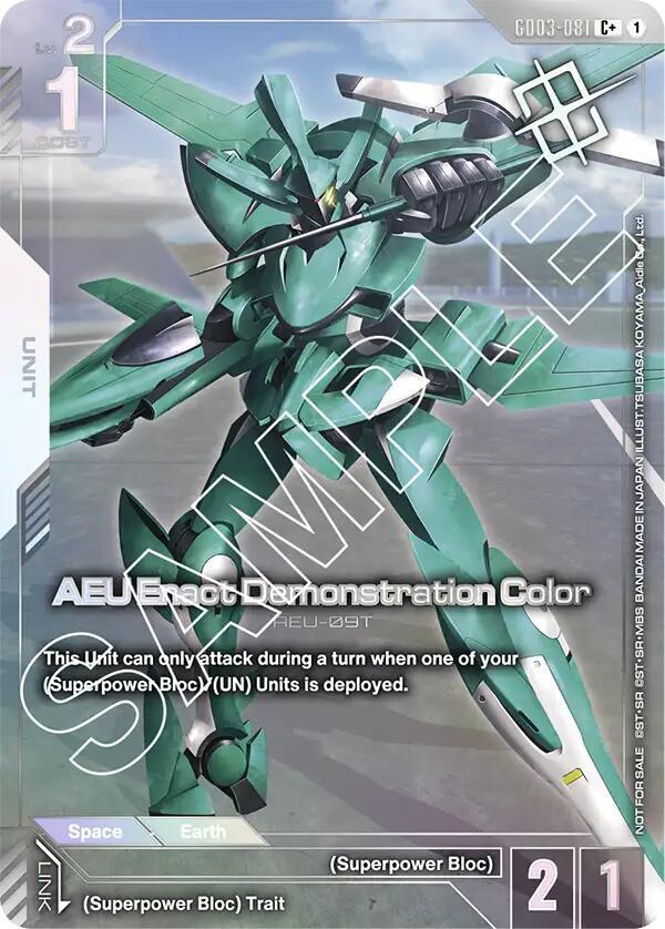 AEU Enact Demonstration Color (Store Tournament Winner Pack 03) card image
