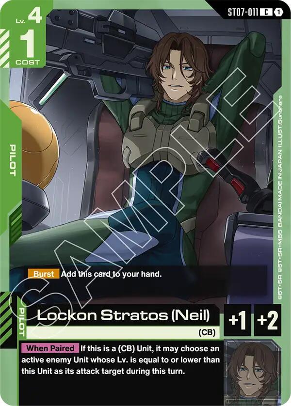Lockon Stratos (Neil) card image
