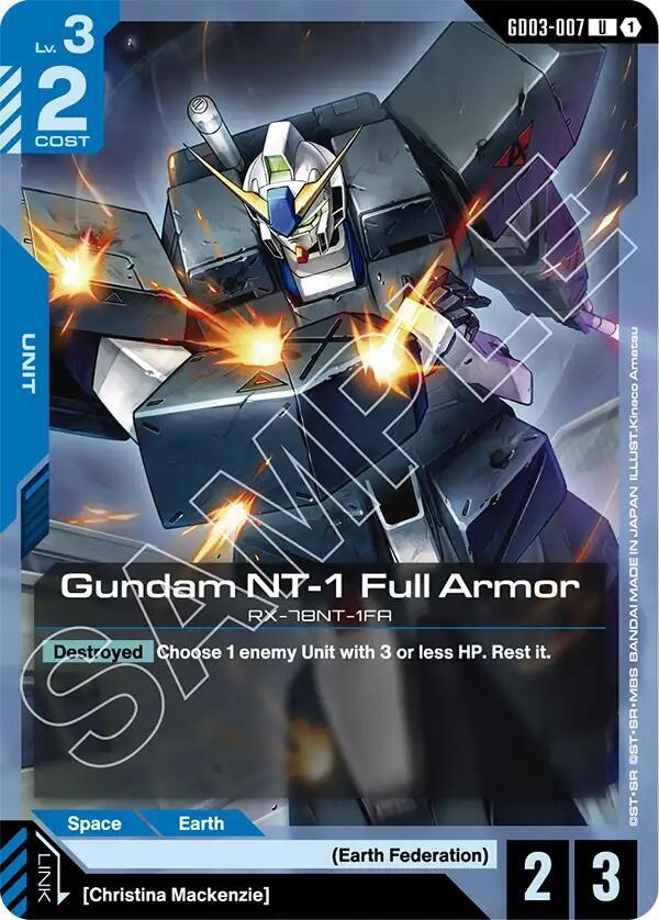 Gundam NT-1 Full Armor card image