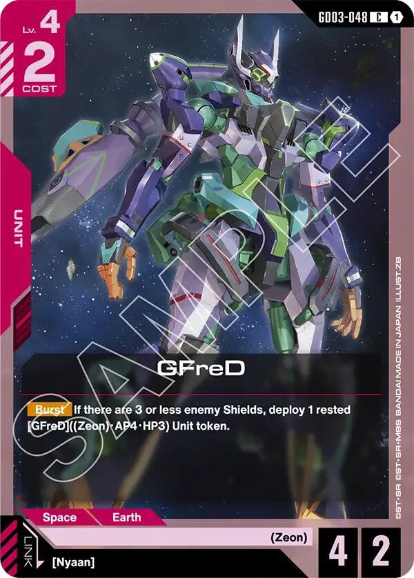 GFreD (GD03-048) card image