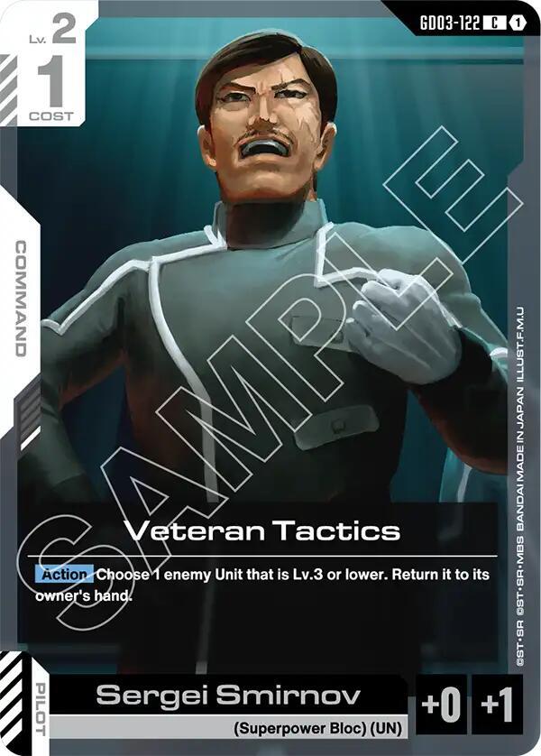 Veteran Tactics card image