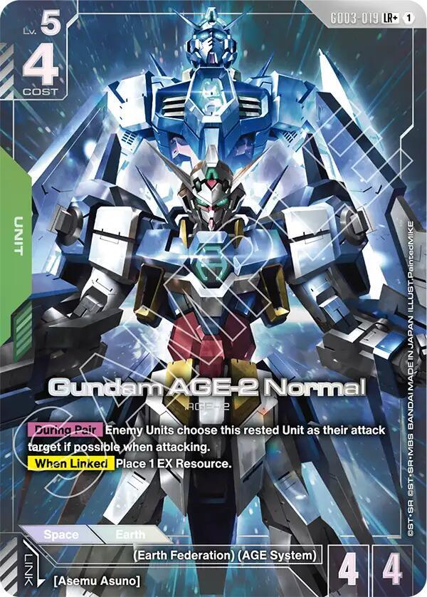 Gundam AGE-2 Normal (LR+) card image
