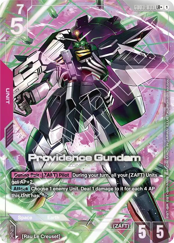 Providence Gundam (LR+) card image