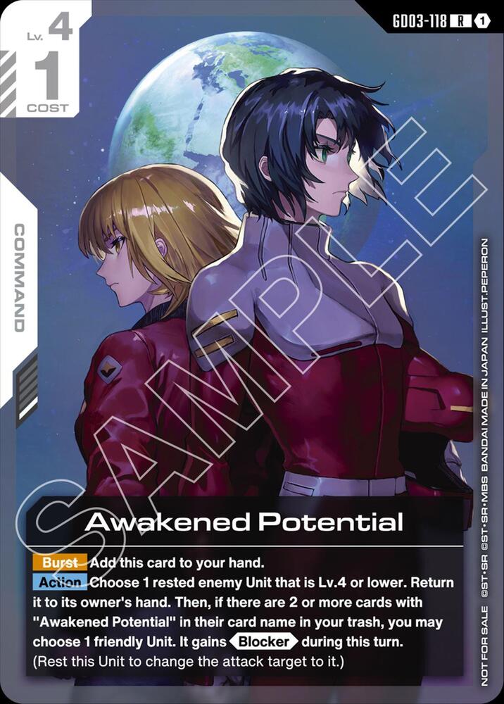 Awakened Potential (Newtype Challenge 2026 Mission 1) card image