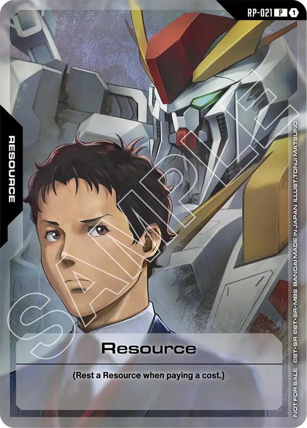 Resource (RP-021) (Mobile Suit Gundam: Hathaway's Flash) card image