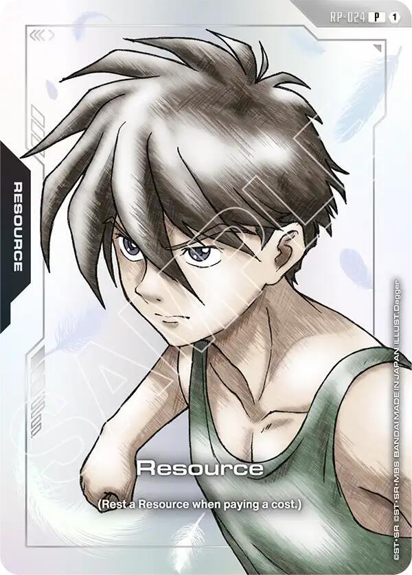 Resource (RP-024) (Premium Accessory Set - Mobile Suit Gundam Wing) card image