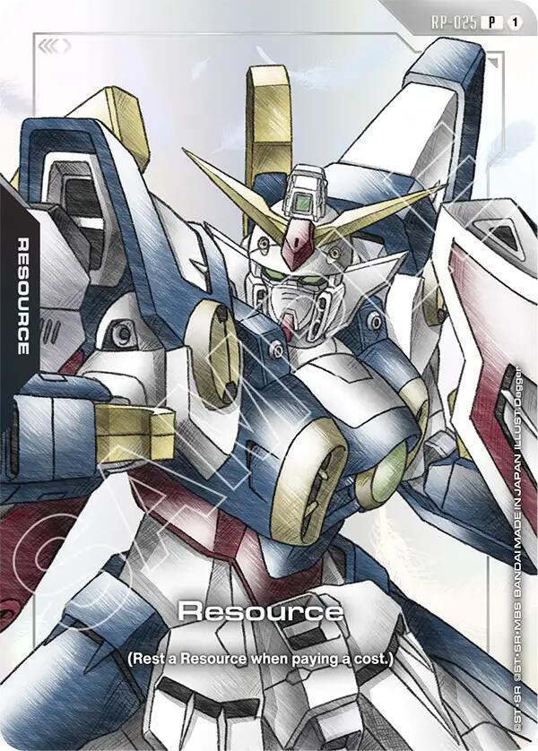 Resource (RP-025) (Premium Accessory Set - Mobile Suit Gundam Wing) card image