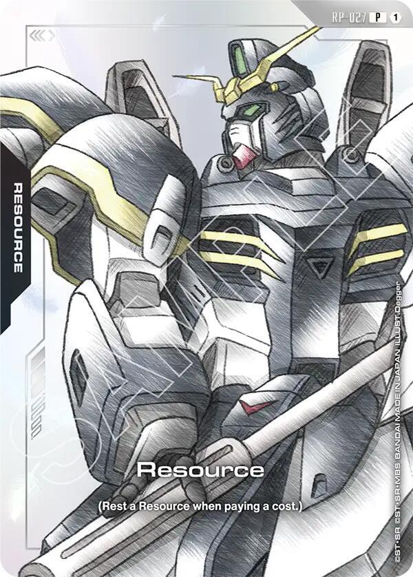 Resource (RP-027) (Premium Accessory Set - Mobile Suit Gundam Wing) card image