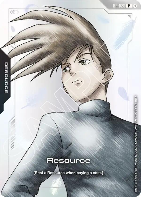 Resource (RP-028) (Premium Accessory Set - Mobile Suit Gundam Wing) card image