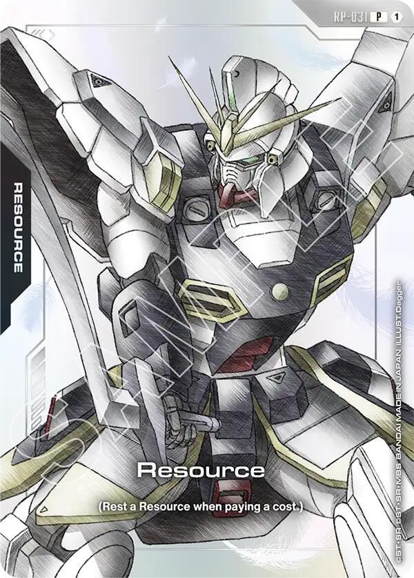 Resource (RP-031) (Premium Accessory Set - Mobile Suit Gundam Wing) card image