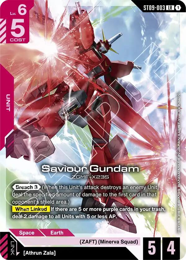 Saviour Gundam card image