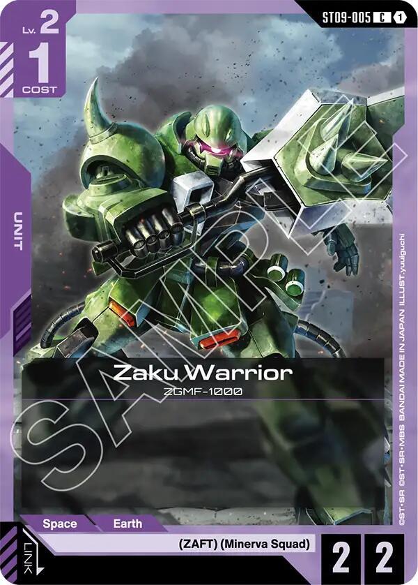 Zaku Warrior card image