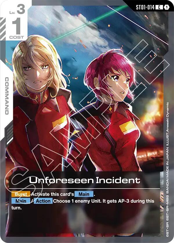 Unforeseen Incident card image