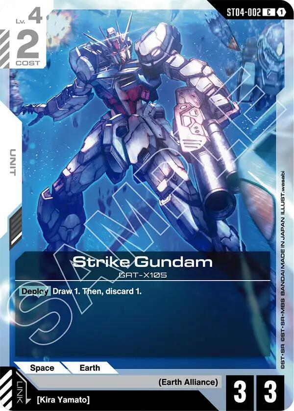 Strike Gundam card image
