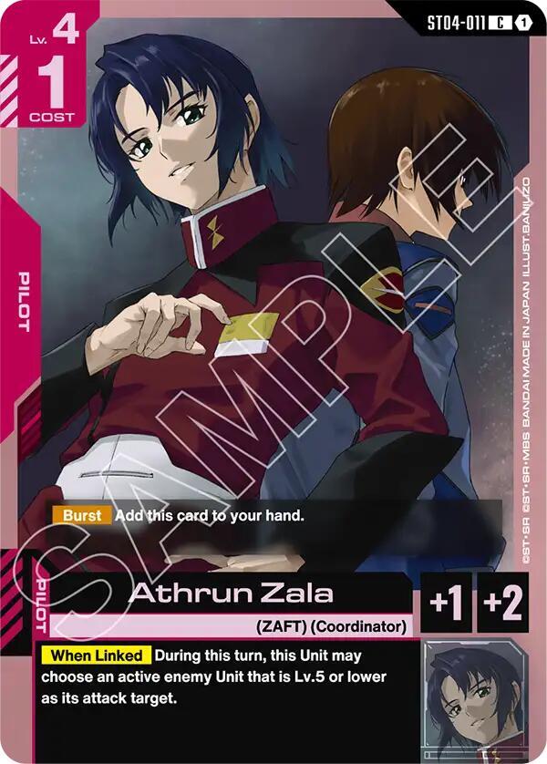 Athrun Zala card image