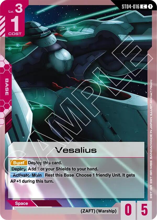 Vesalius card image