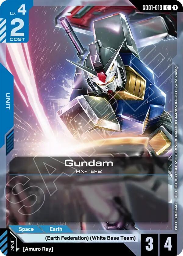 Gundam (GD01-013) (WCS26-27 Participation Pack Vol.1) card image