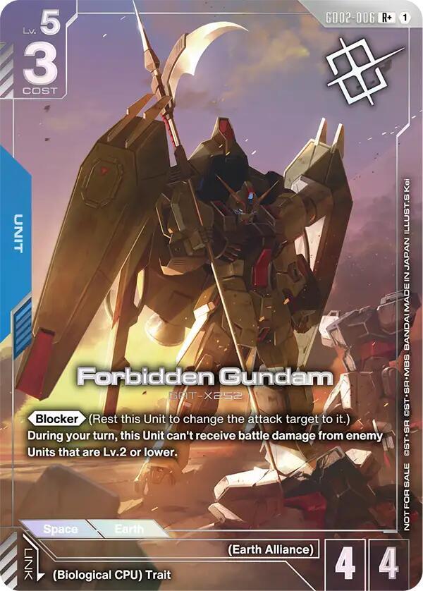 Forbidden Gundam (Store Tournament Winner Pack 04) card image