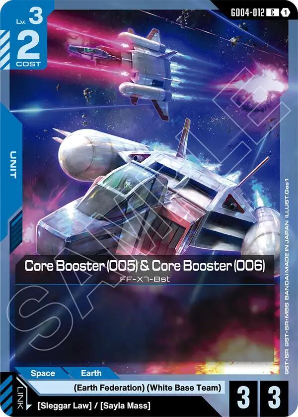 Core Booster (005) & Core Booster (006) card image