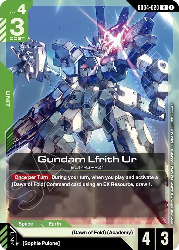 Gundam Lfrith Ur card image