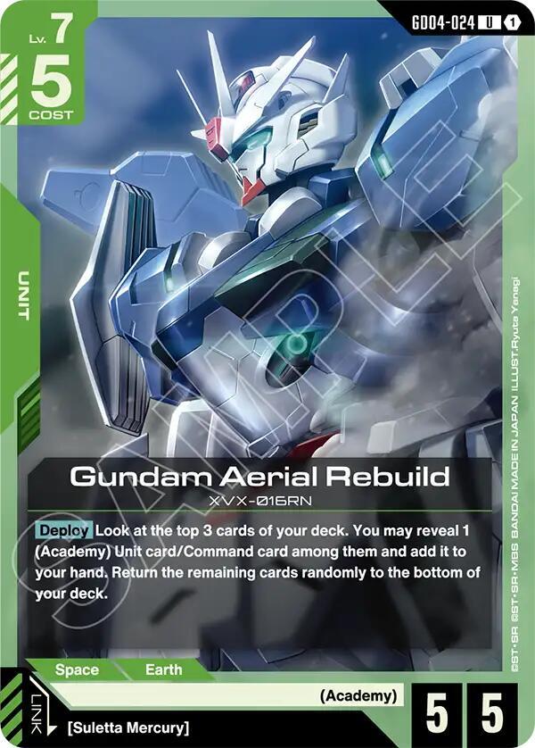 Gundam Aerial Rebuild card image