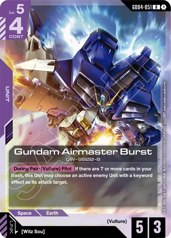 Gundam Airmaster Burst card image
