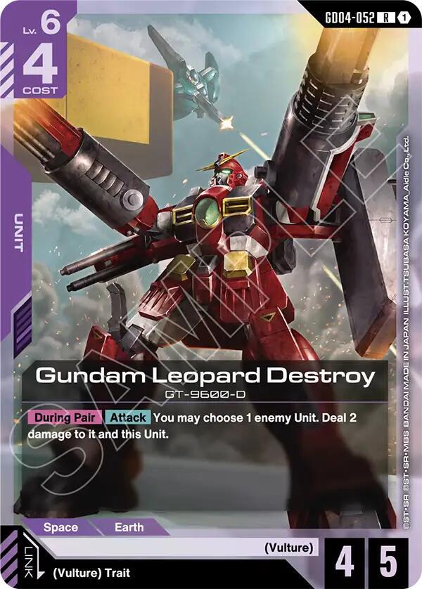Gundam Leopard Destroy card image