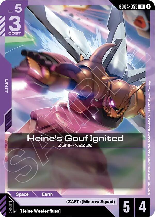 Heine's Gouf Ignited card image