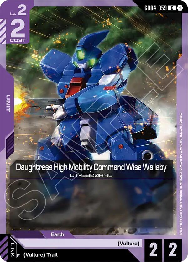 Daughtress High Mobility Command Wise Wallaby card image
