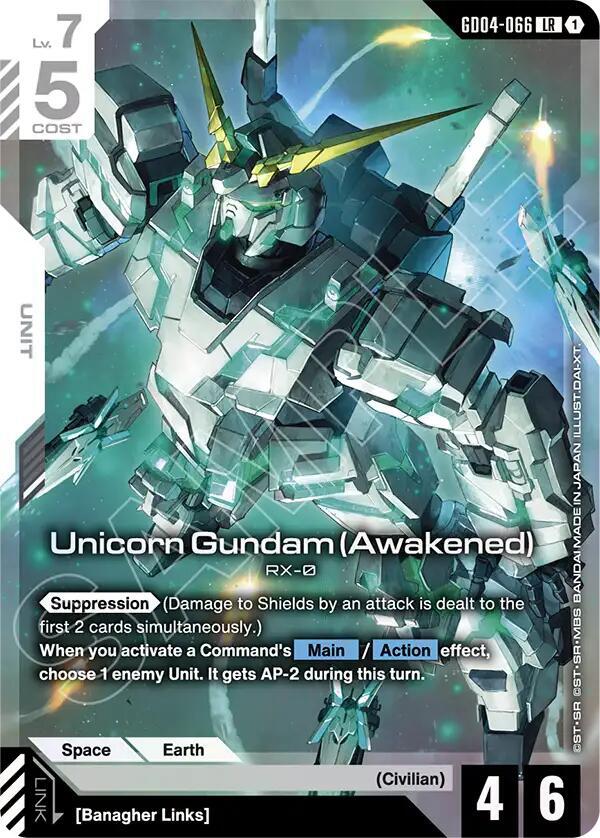 Unicorn Gundam (Awakened) card image