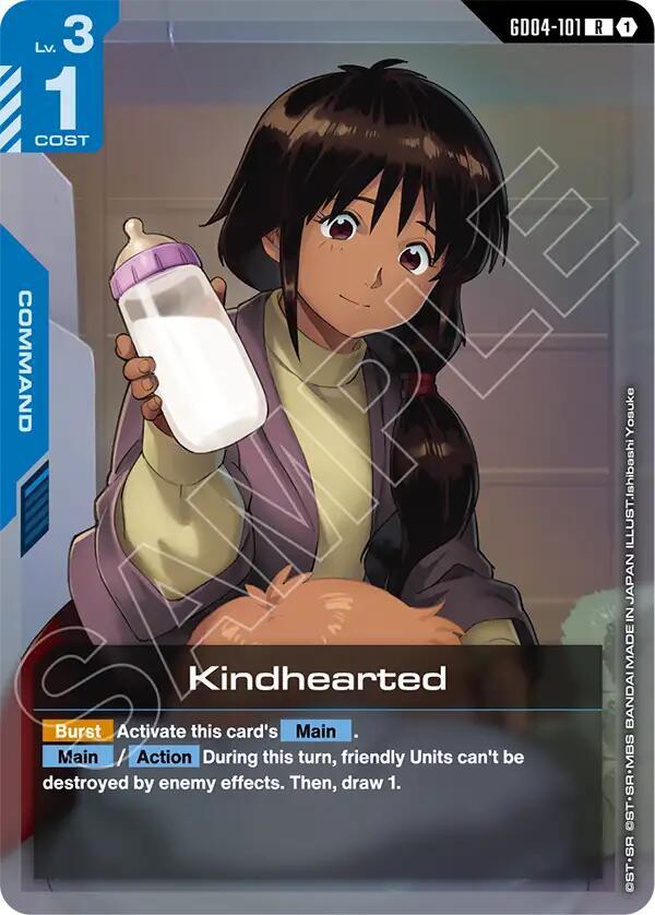 Kindhearted card image